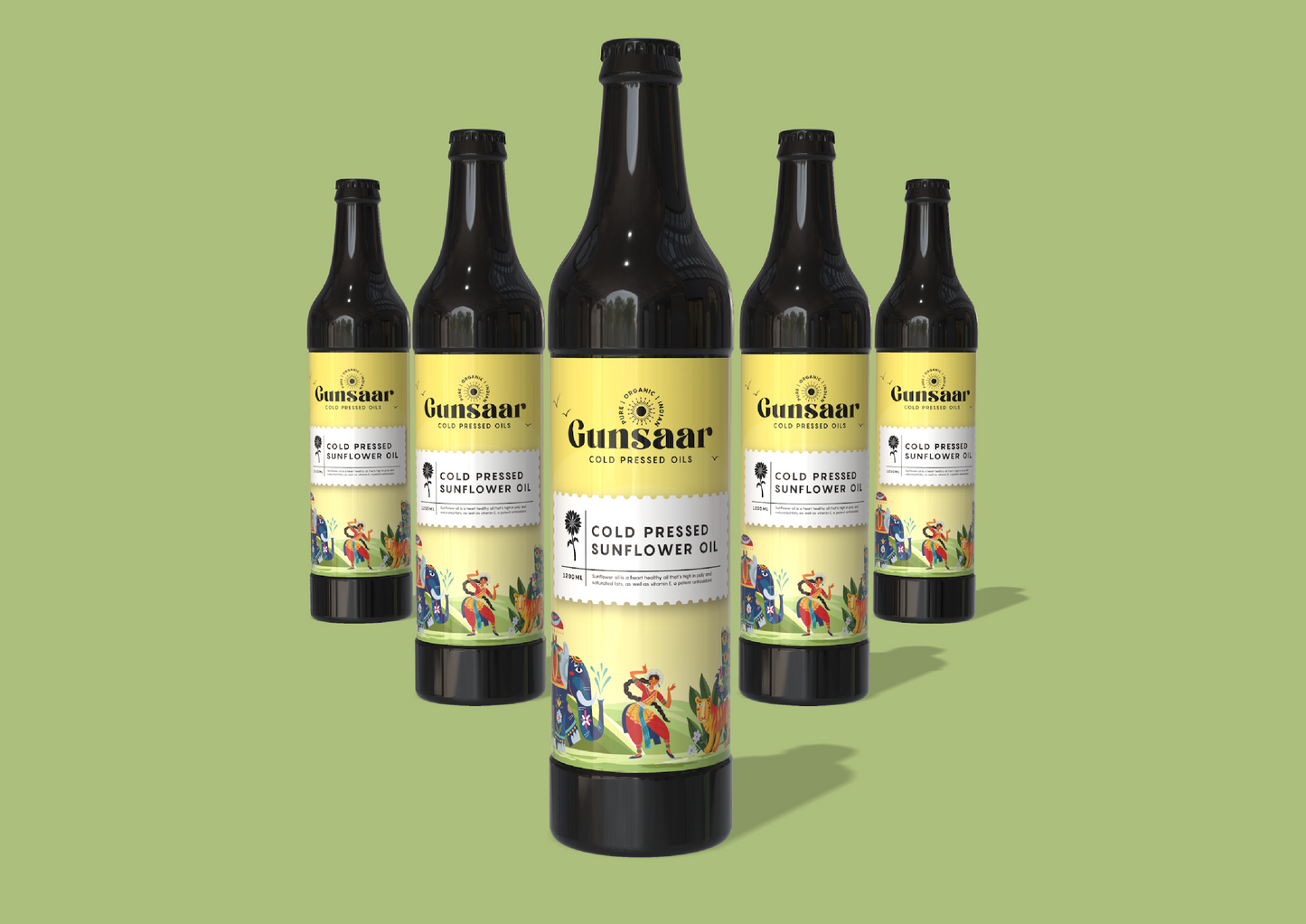 Gunsaar Wood Pressed Coconut Oil